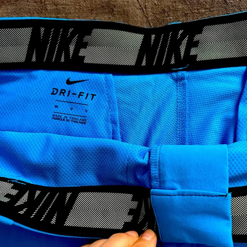 NIKE Dri-Fit Hybrid Flex Golf Shorts Blue Men's Size 36 - Picture 3 of 5